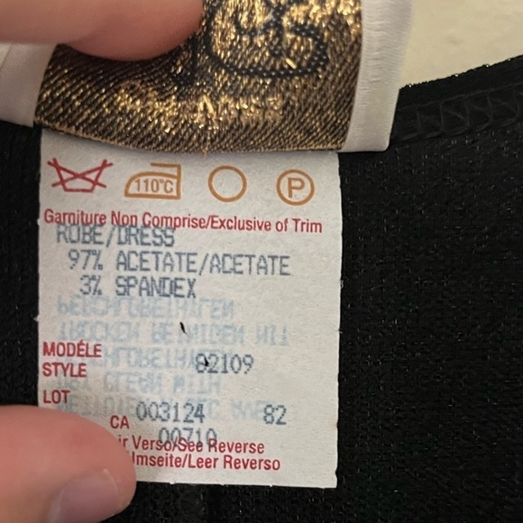 Joseph Ribkoff Long Sleeve Faux Wrap Maxi Dress Size 12 - Picture 4 of 5